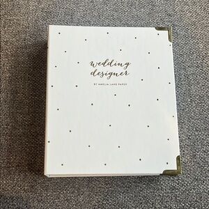 Amelia Lane Paper Wedding Designer Planner